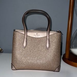 Kate spade pink glitter bag